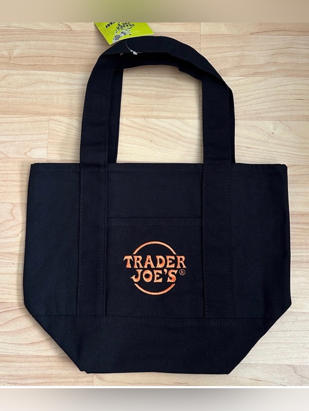 Trader Joe’s- “Trick or Treat” Canvas Mini Tote Bag-NWT